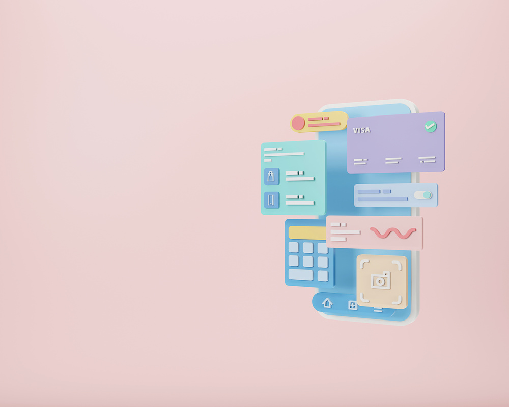 Smartphone Application Illustration